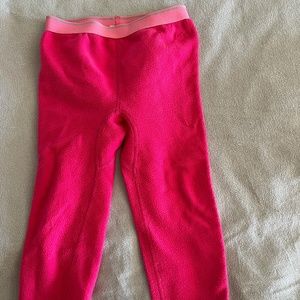 REI Cranberry Fleece Thermal Bottoms, toddler 3T